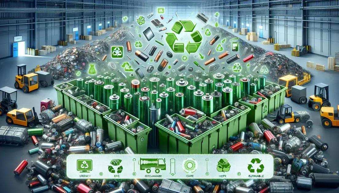 A verdade sobre reciclagem de baterias: Estamos prontos para o lixo elétrico?