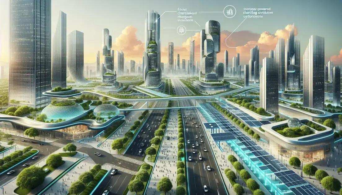 Como os carros elétricos podem mudar o design das cidades no futuro?
