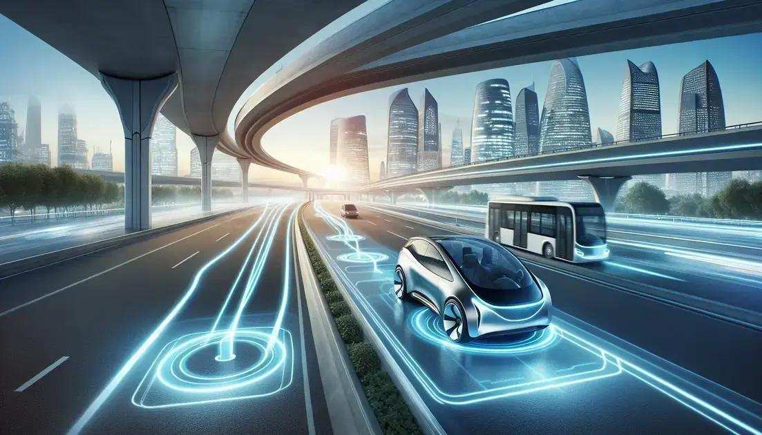 E se as estradas carregassem seu carro elétrico enquanto você dirige?